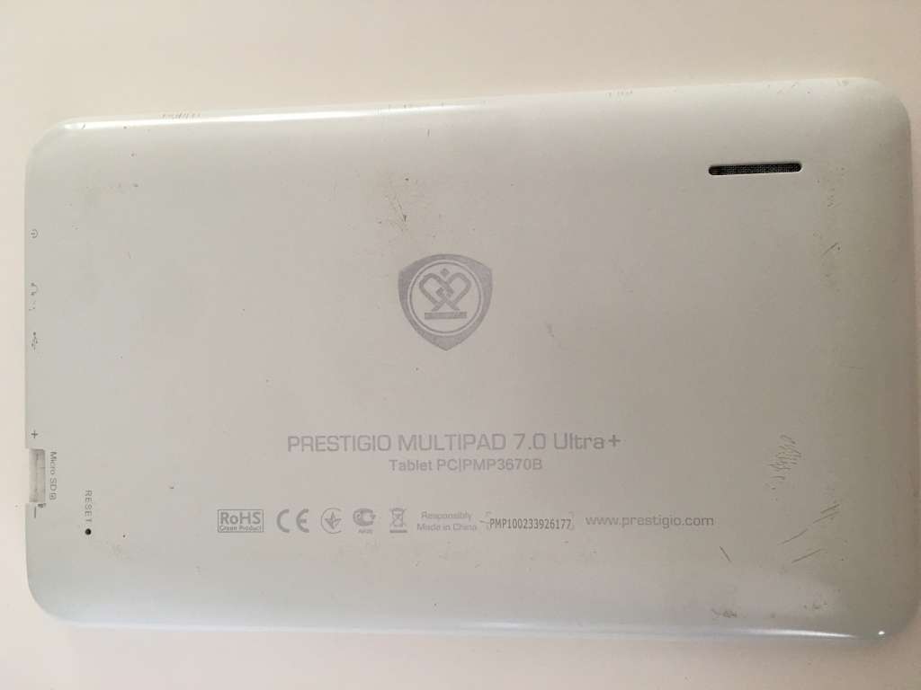 LOVELY PRESTIGIO MULTIPAD 7.0 ULTRA + WITH SIM CARD AND CHARGER