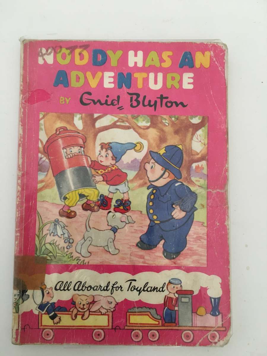 VINTAGE - NODDY HAS AN ADVENTURE 1958 - PAPER BACK