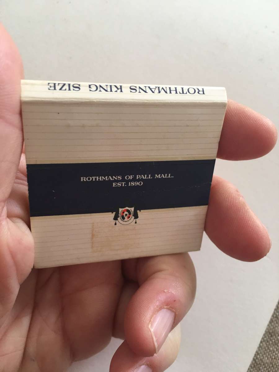 VINTAGE MATCH BOOK - ROTHMANS