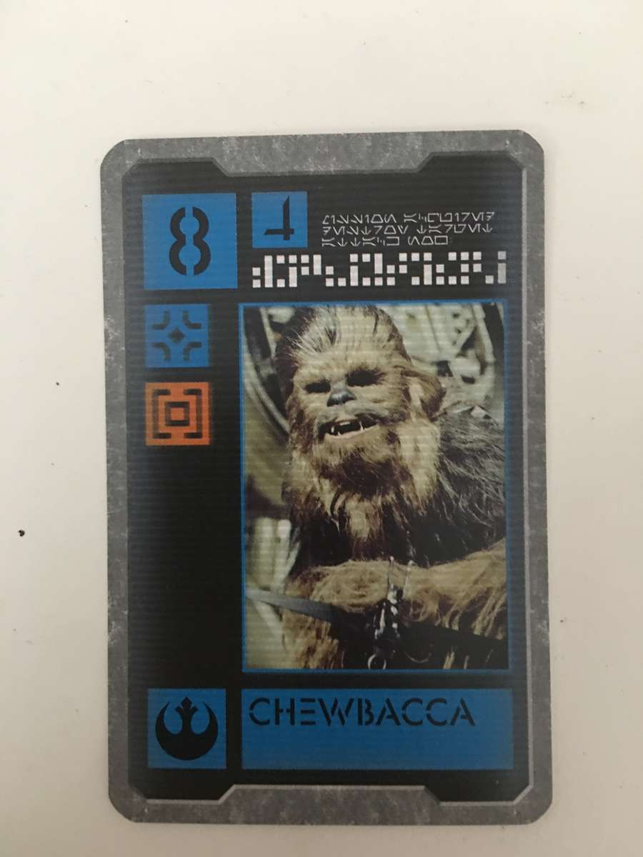VINTAGE LUCASFILM  STAR WARS CARD - ORIGINAL STAR WARS ACTORS - CHEWBACCA