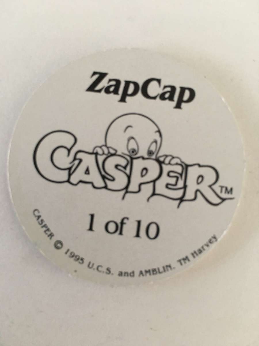 ZAPCAP CASPER TAZO 1995 - HOLOGRAM TAZO -  NO. 1