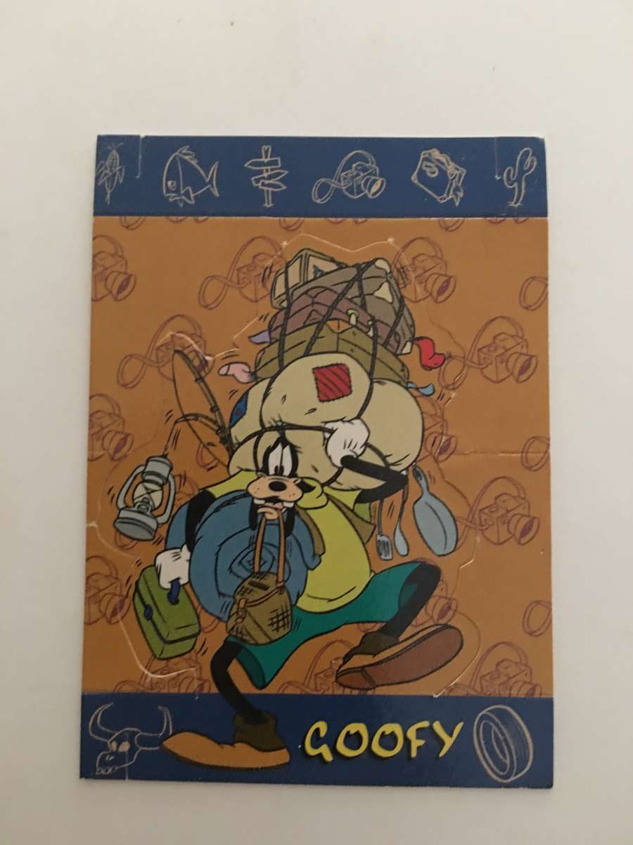 PANINI KFC TRADING CARD  - A GOOFY MOVIE - NO. 3 - GOOFY