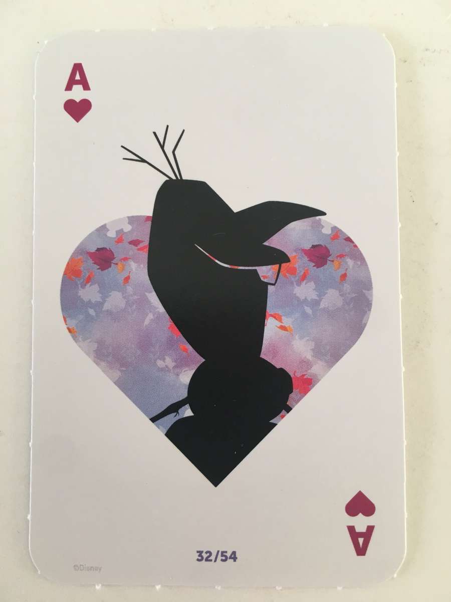 LOVELY DISCHEM DISNEY'S FROZEN II - TRADING CARD / PLAYING CARD - NO. 32 OF 54