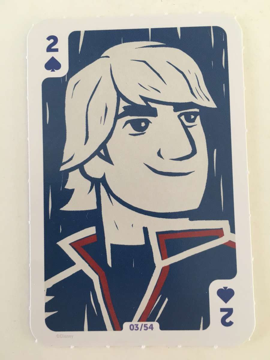 LOVELY DISCHEM DISNEY'S FROZEN II - TRADING CARD / PLAYING CARD - NO. 3 OF 54