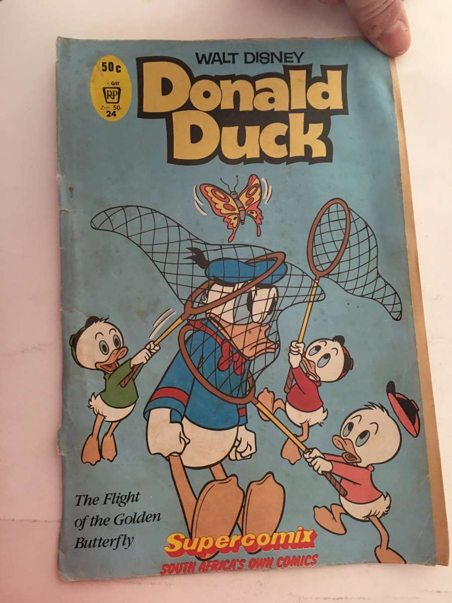 SUPERCOMIX  - WALT DISNEY  A SOUTH AFRICAN COMIC  - DONALD DUCK - 1985 -