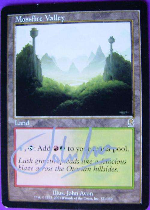 Mossfire Valley (signed by artist)
