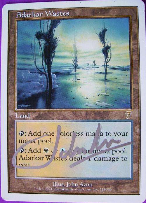 Adarkar Wastes (signed by artist)