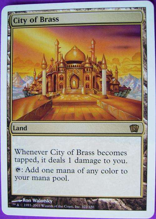 City of Brass bid per card