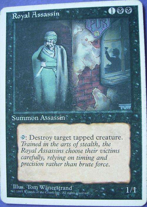 Royal Assassin BID PER CARD