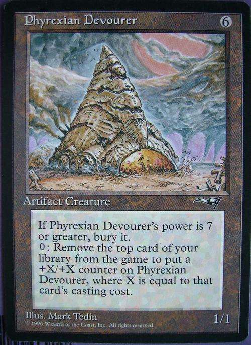 Magic the Gathering Phyrexian Devourer (Rare)
