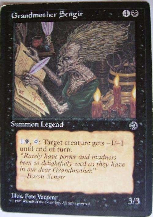 Magic the Gathering Grandmother Sengir (Rare)