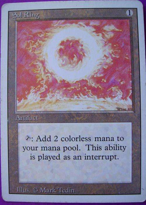 Sol Ring bid per card