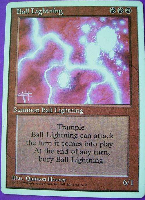 Magic the Gathering Ball Lightning (Rare)