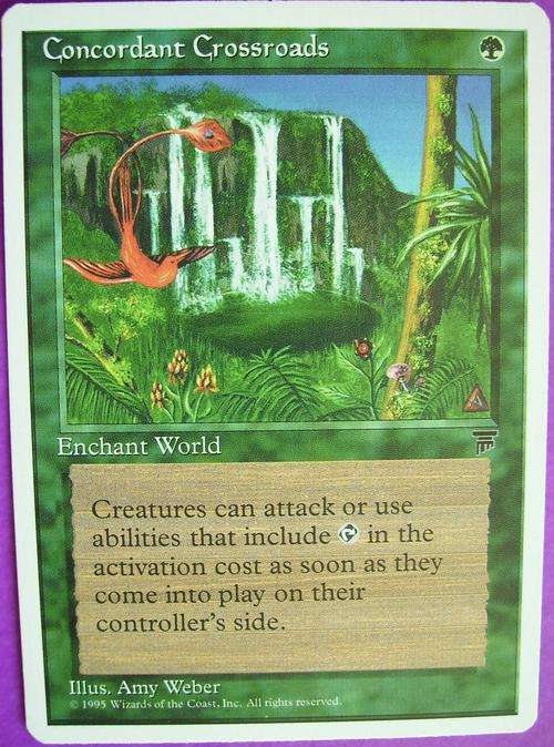 Concordant Crossroads bid per card