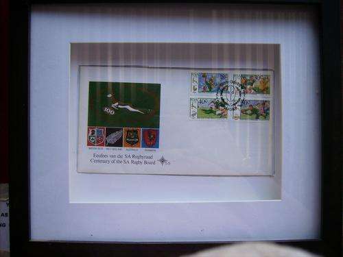 Centenary of the SA Rugby Board First Day Cover