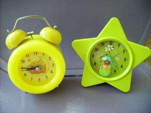Kiddies bedroom clocks