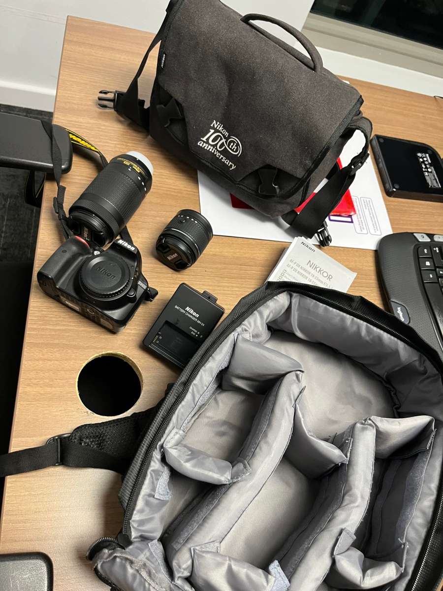 Nikon D3400 DSLR 24.4MP Twin Lens Value Bundle