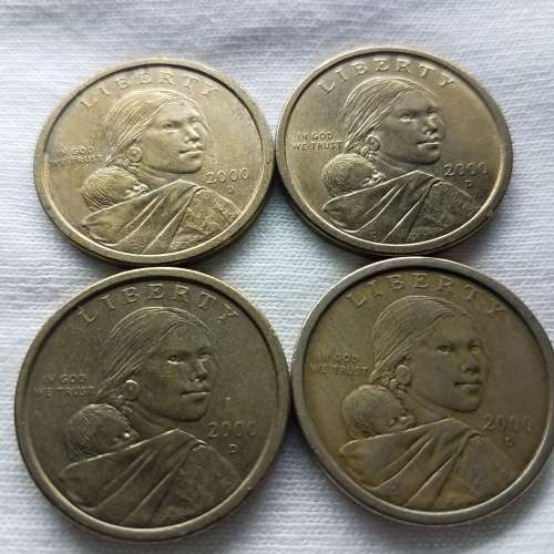 USA $1   Sacajawea Coin 2000 Denver Mint