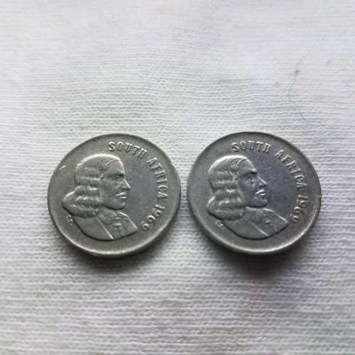 1969 English 5c Coins (One bid Takes All)