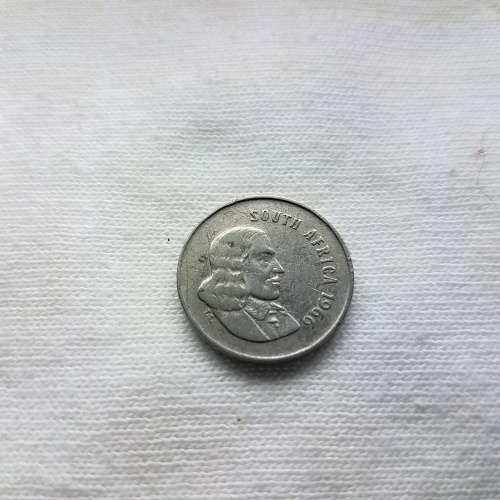 1966 English 5c Coin