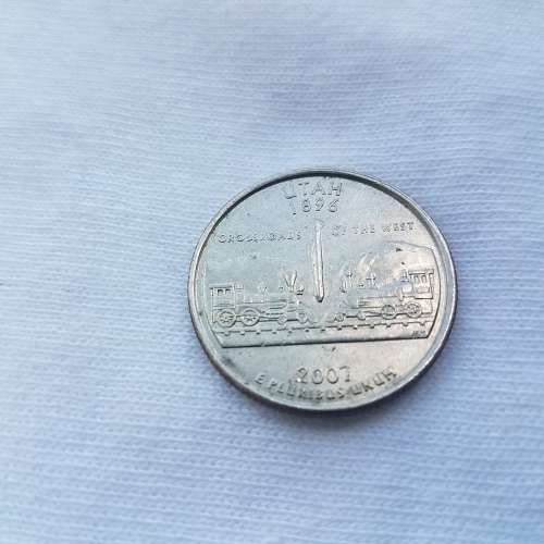 Quarter Dollar - 2007 Utah Great States