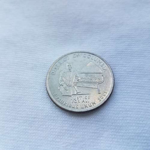 Quarter Dollar - 2009 District of Columbia Great States