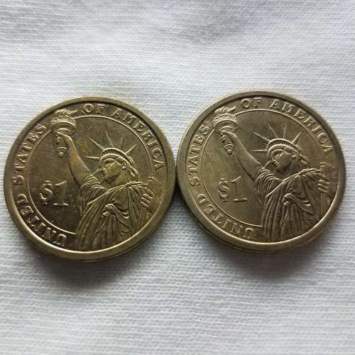 USA $1 Presidential Coin - 3rd President Thomas Jefferson