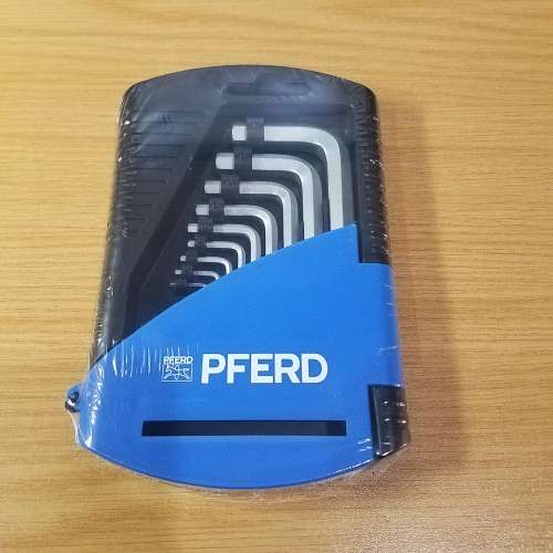 Pferd 9pcs Allen Key Set 1.5mm - 10.0mm CR-V Steel