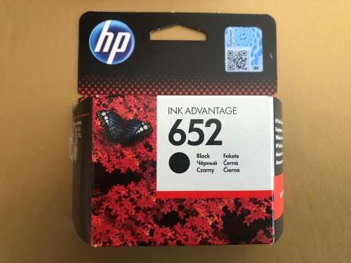 BULK OFFER 4 Original 652 Black Ink Cartridges