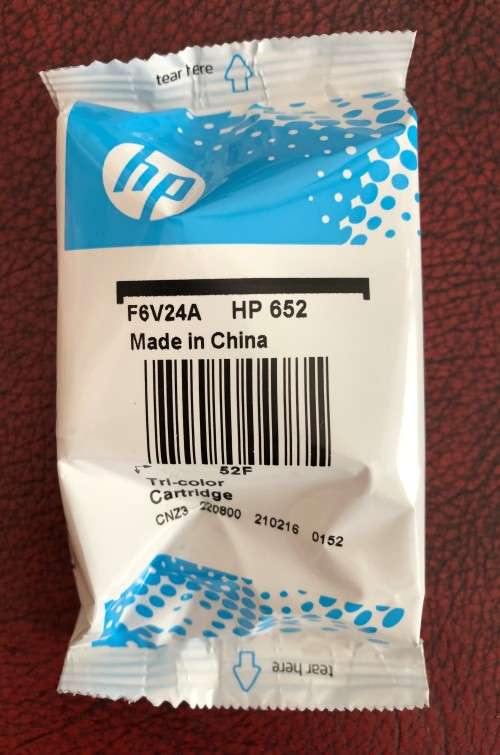 BULK HP 652 TRI-COLOUR ADVANTAGE INK