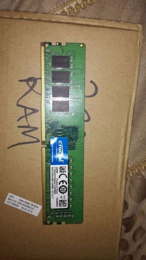 CRUCIAL 4GB DESKTOP RAM NEW OEM