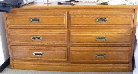 6 Drawer Chest of Drawers - solid wood Made in the USA