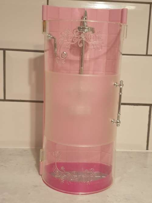 Barbie doll house furniture shower
