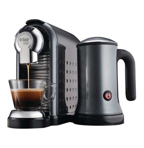 RUSSELL HOBBS VIVACE CAPSULE MACHINE AND MILK FROTHER