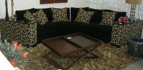 FUNKY CREAM FLORAL AND BLACK SUEDE