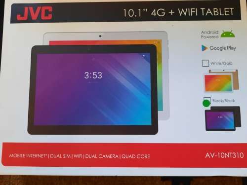 JVC 10.1 inch Tablet