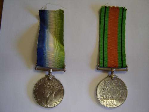 Two medals 1939 to 1945