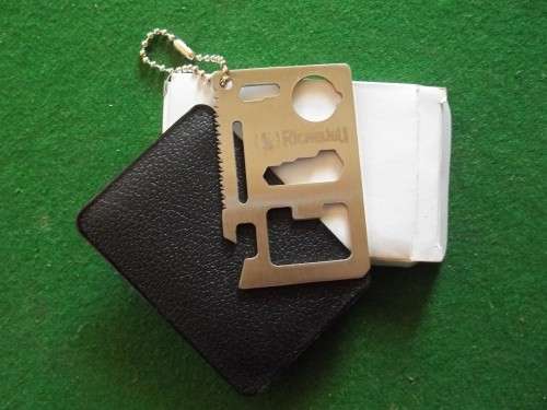 CREDIT CARD MULTI TOOL .. RICHELIUE BRANDED