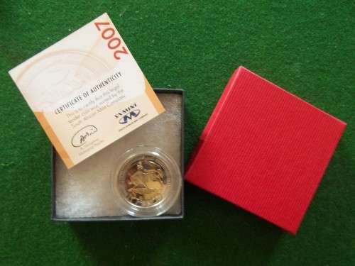 R5 OOM PAUL COIN IN BOX WITH COA 2007