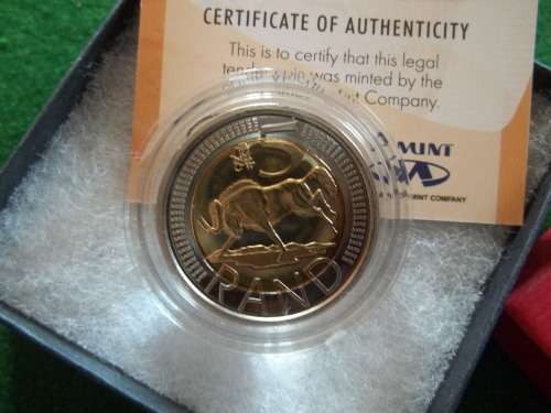 R5 OOM PAUL COIN IN BOX WITH COA 2007