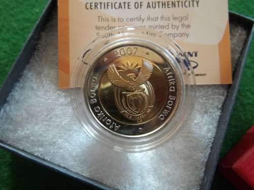 R5 OOM PAUL COIN IN BOX WITH COA 2007