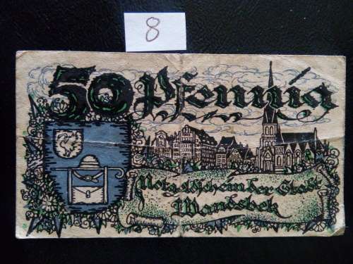 GERMANY .. NOTGELD ..  50 PFENNIG.. 1921