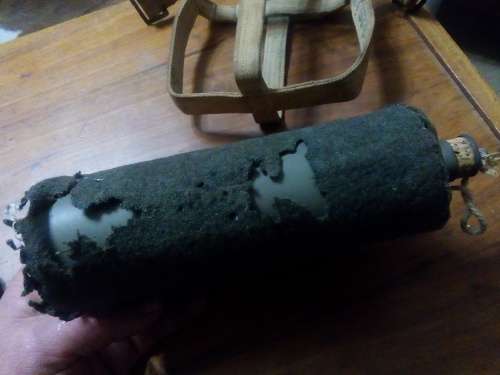 UNION DEFENCE FORCE 1953 WATER BOTTLE (READ DESCRIPTION)