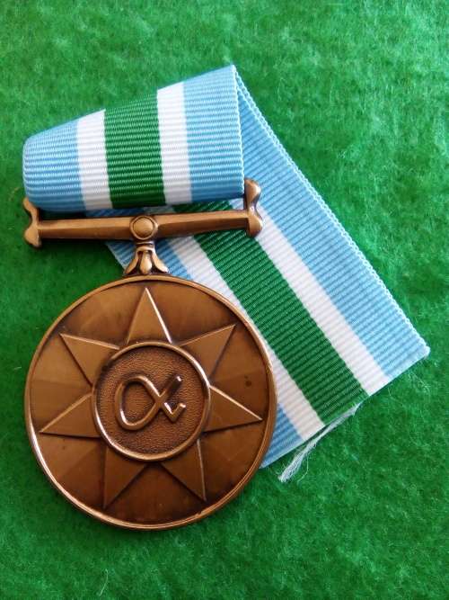 SADF - FULL SIZE UNITAS MEDAL - NUMBERED