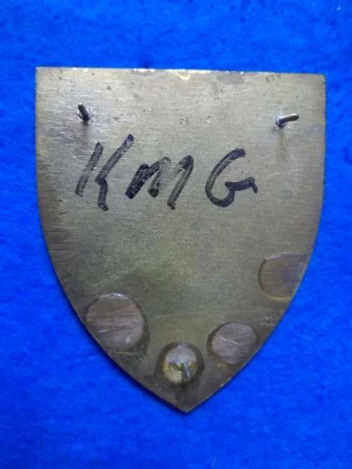 SADF .. QM GENERAL METAL SHOULDER FLASH .. ALL PINS INTACT