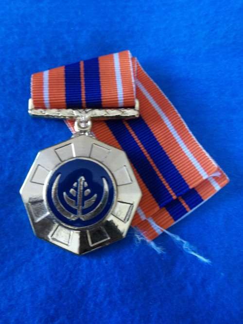 SADF .. PRO PATRIA MEDAL (FULL SIZE) NUMBERED