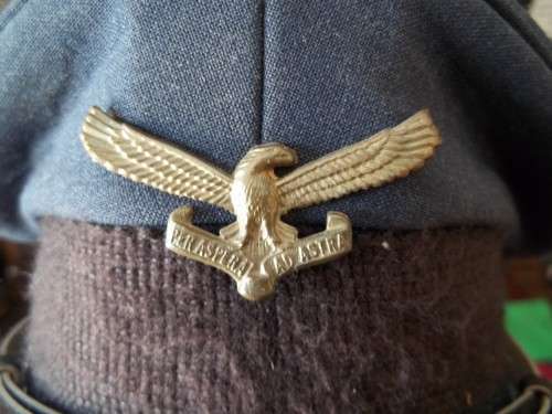 SADF ERA - SAAF VISOR CAP WITH BADGE
