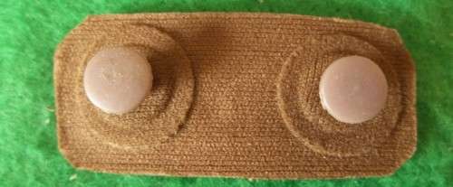 SADF - NUTRIA (TUPPER) MARKSMAN BADGE - PINS INTACT