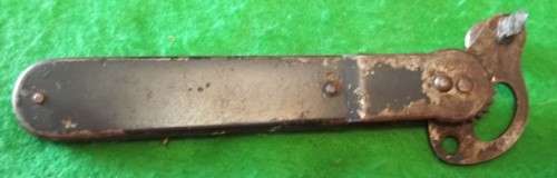 ## ORIGINAL ## RARE WW2 GERMAN ARMY CAN OPENER - WORKING ORDER