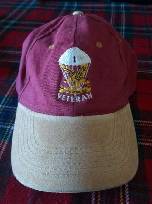 USED - SADF - 1 PARA BATALION VETERAN BASEBALL CAP - USED